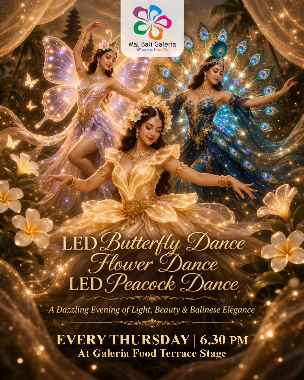 LED Dance Butterfly